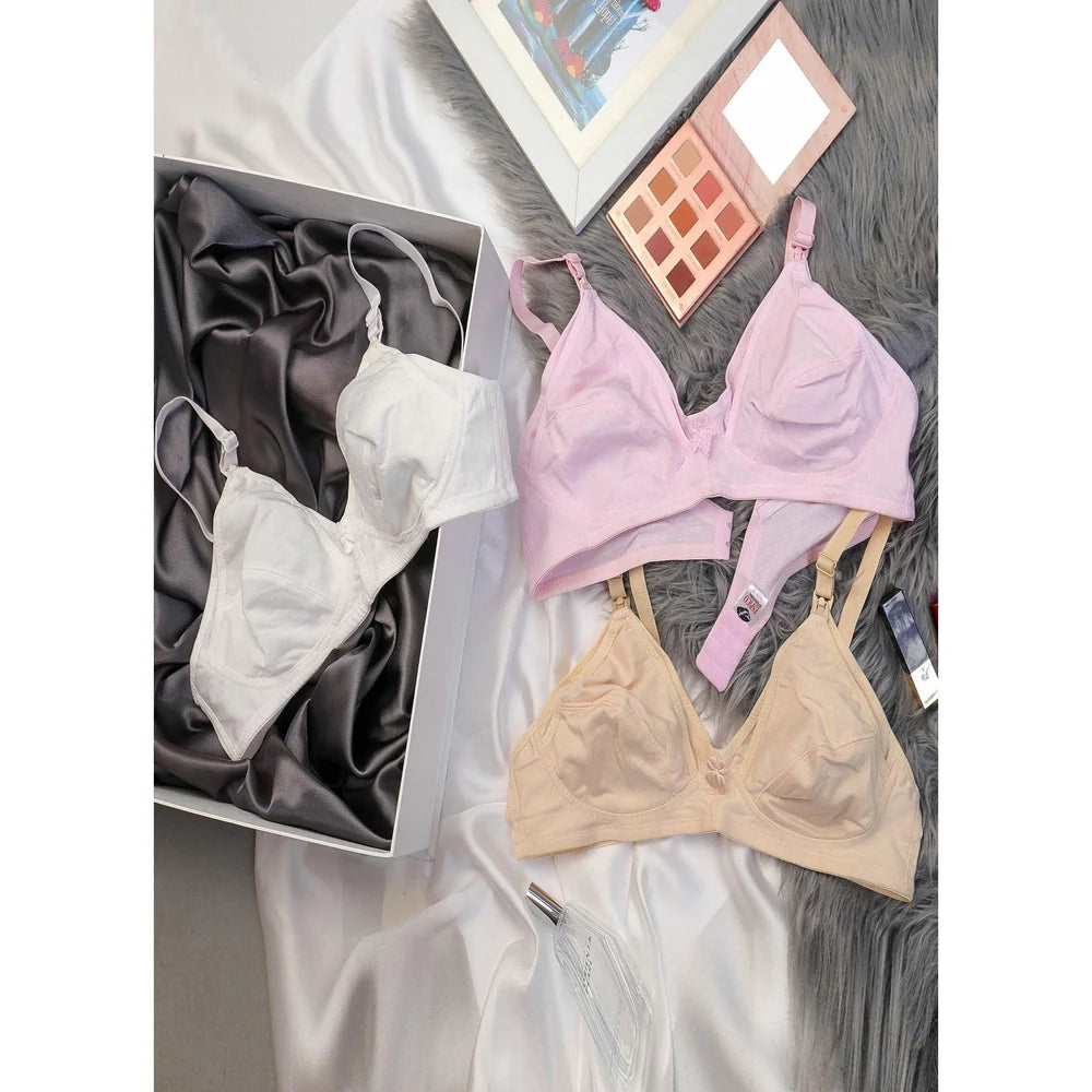 Mimosa - Comfiest Open Cups With Clip Nursing / Maternity Bra